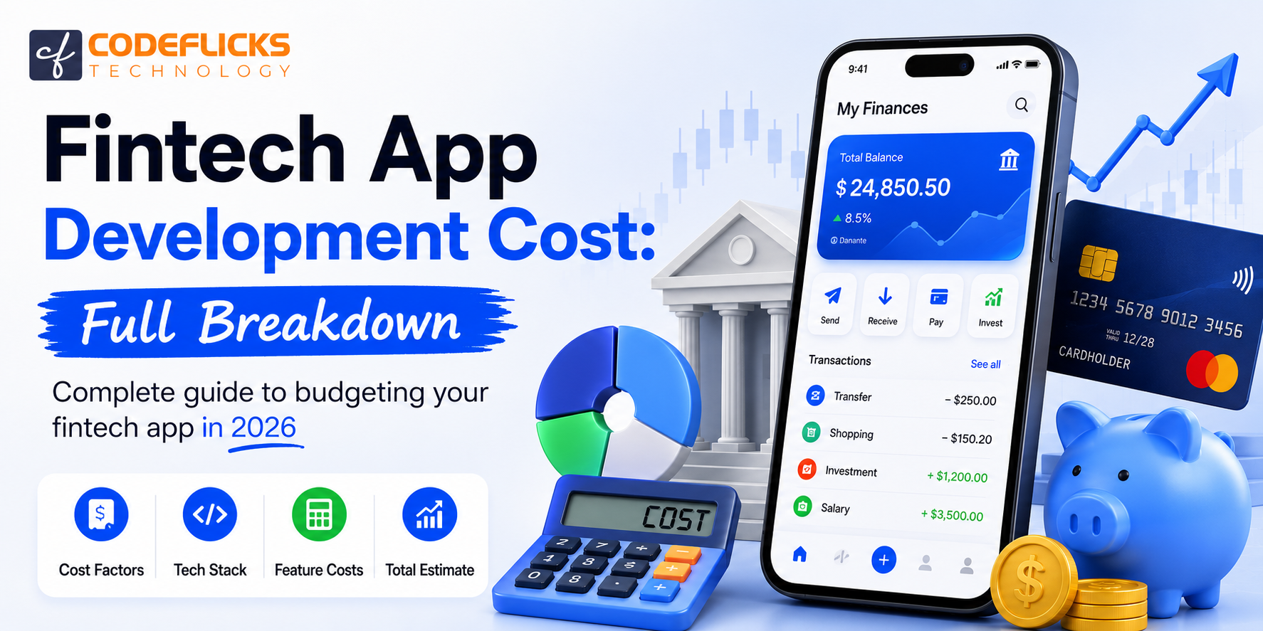 Fintech App Development Cost - full Breakdown USA Market